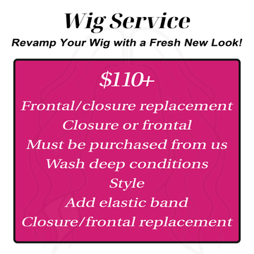 Frontal or Closure Replacement